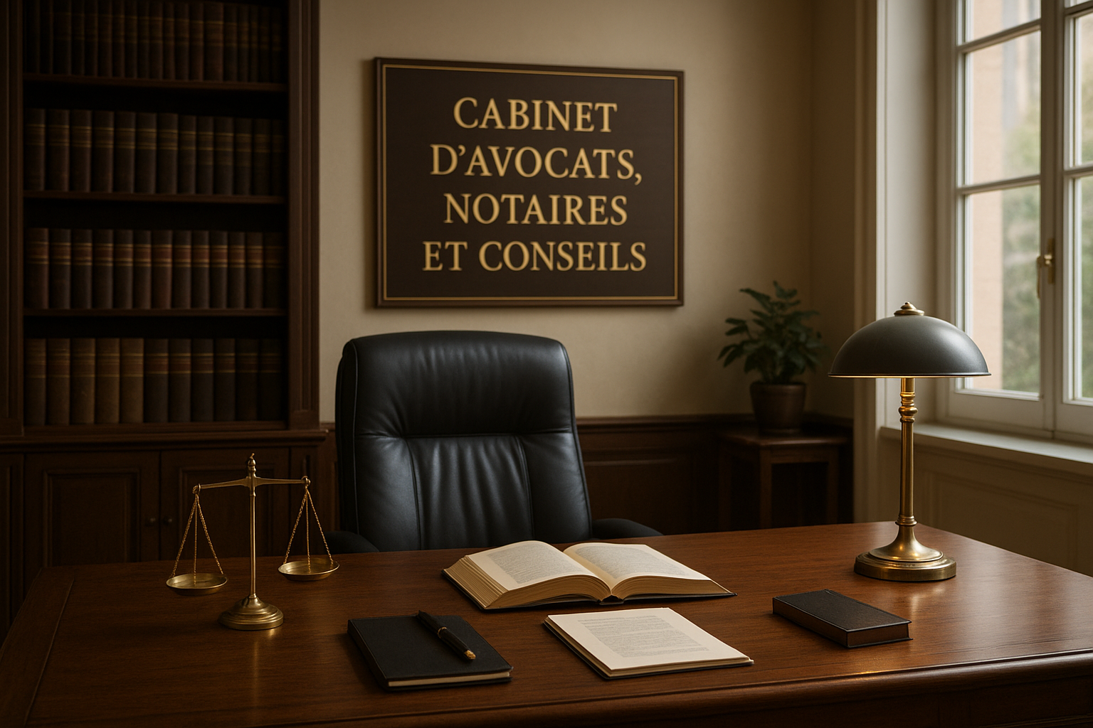 Site web pour cabinet d'avocats