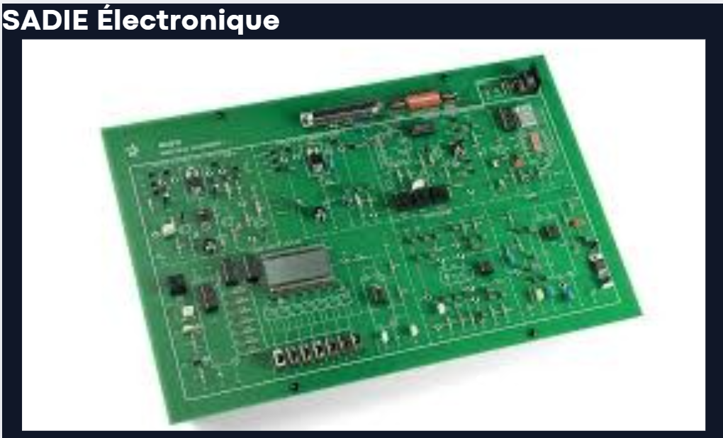 Réparation d'électronique industrielle