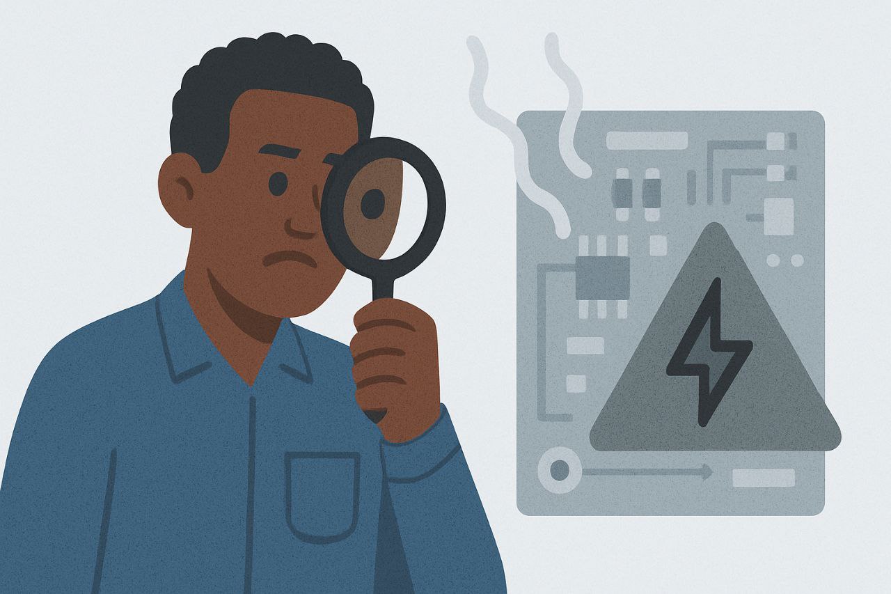 Observation en maintenance électronique