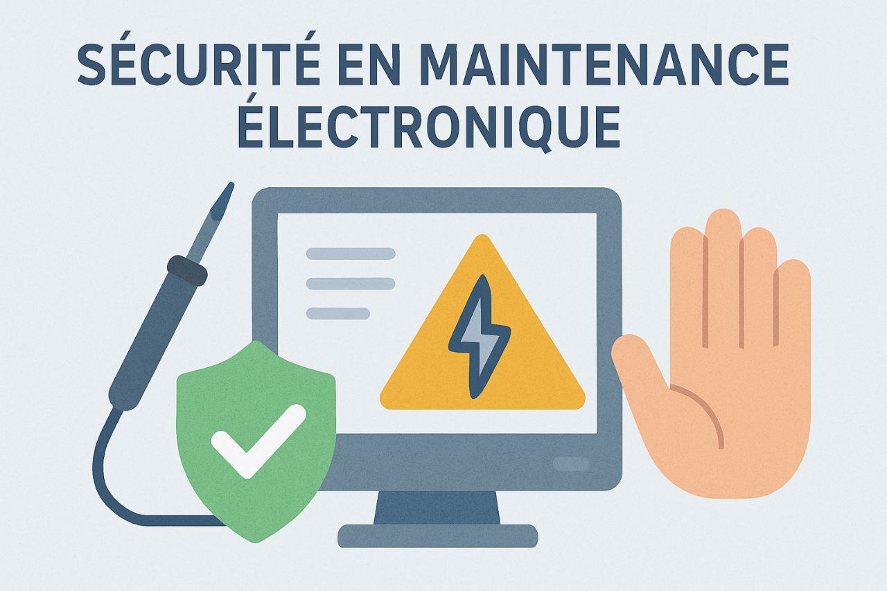 Sécurité en maintenance électronique