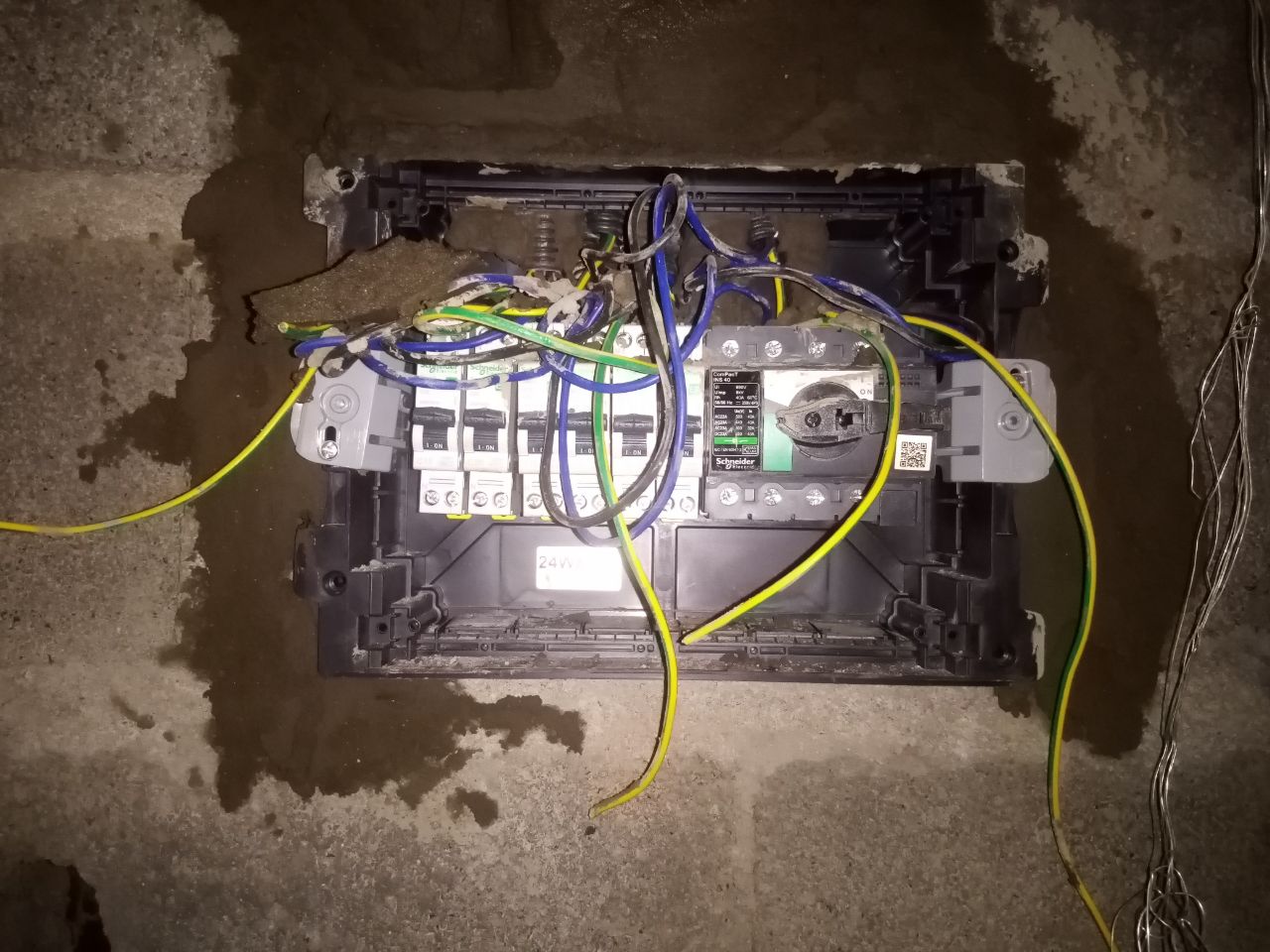 Installation de tableau électrique