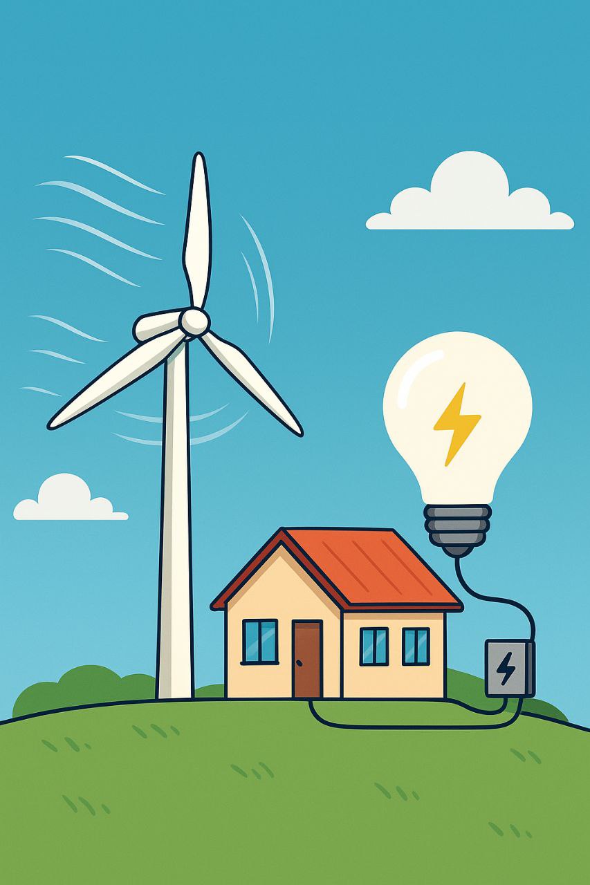 Illustration de services électriques