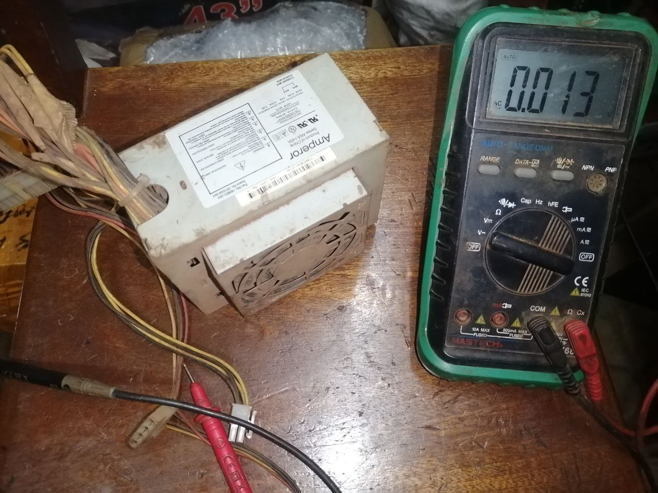 Réparation alimentation PC